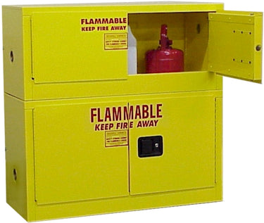 Securall 12-Gallon Stackable Manual-Close Cabinet